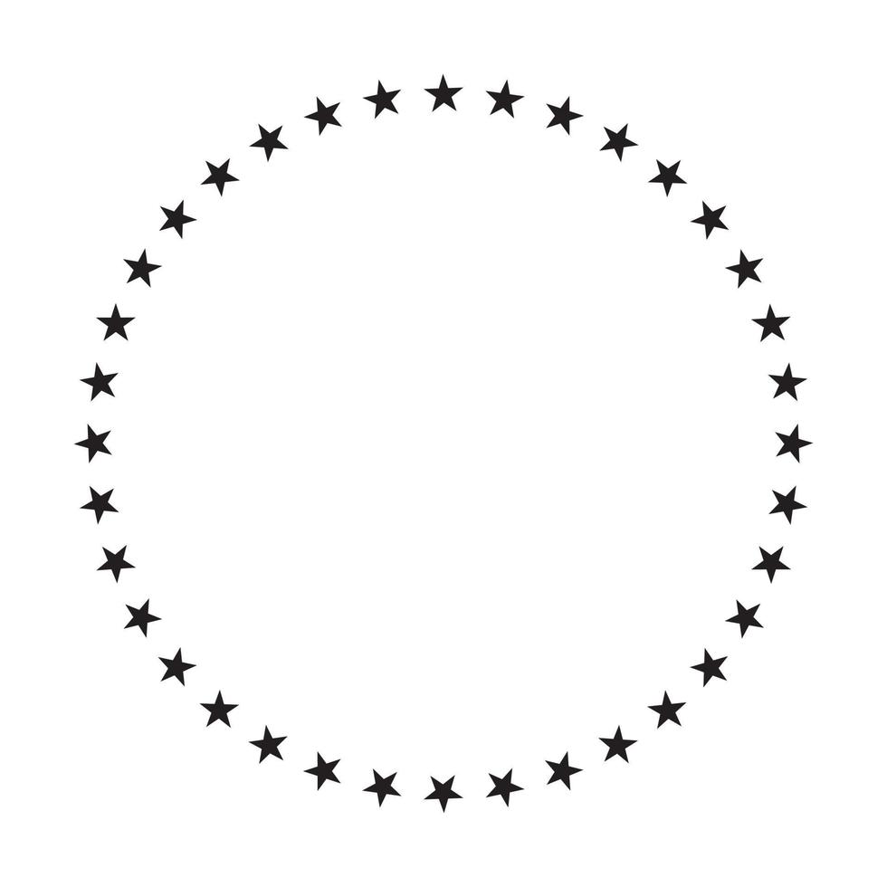 Stars circle icon vector for graphic design, logo, website, social media, mobile app, UI illustration