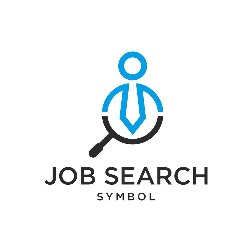 Reach the best for job seekers logo Premium Vector