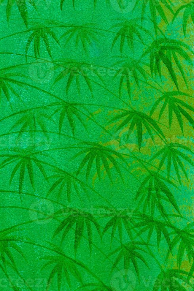 Colorful abstract watercolor background like blur bamboo leaves. photo