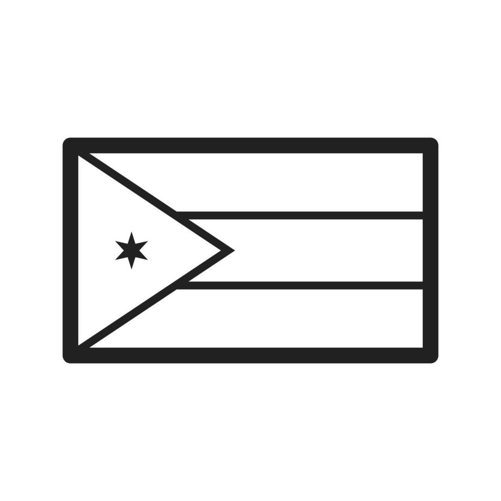 Jordan Line Icon vector