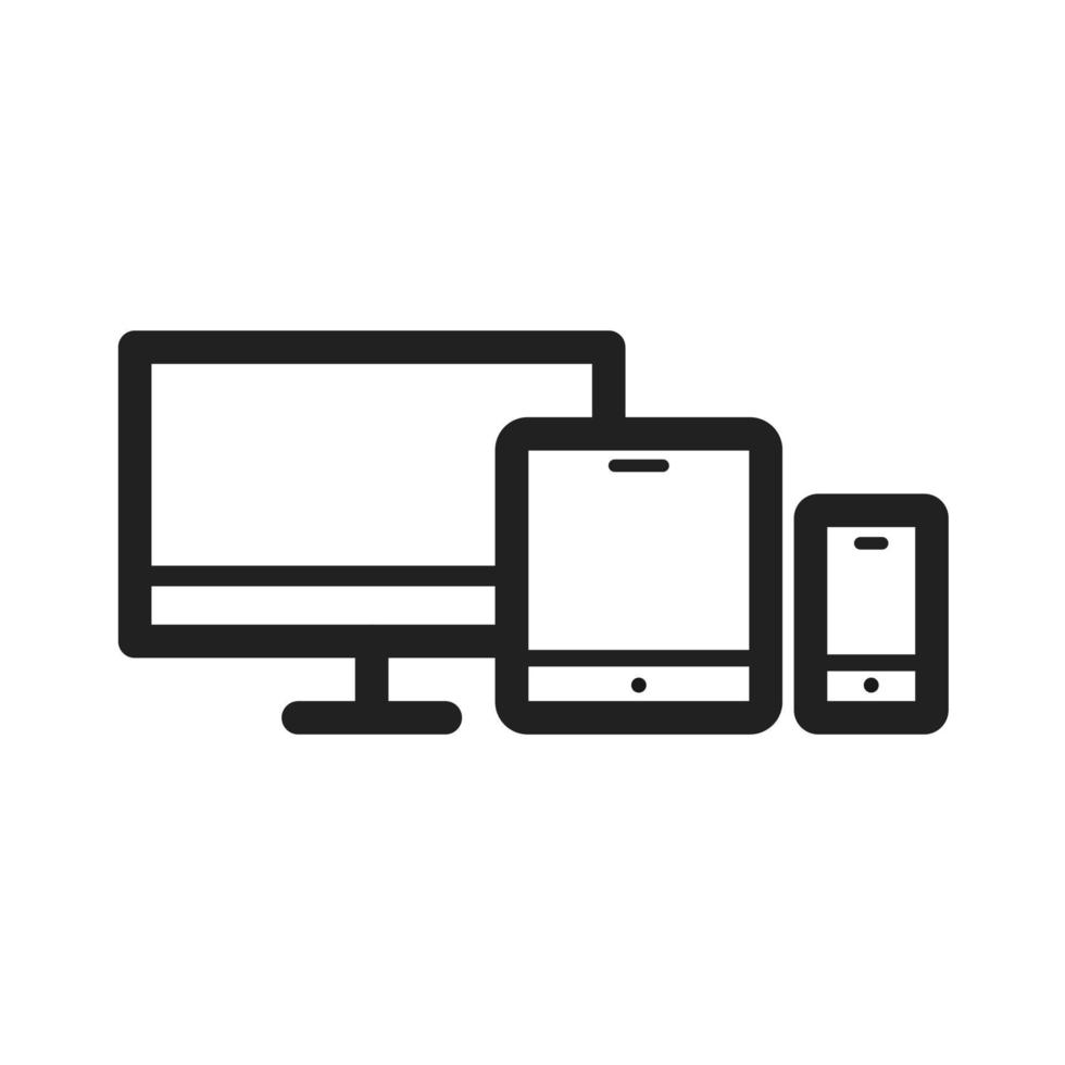 Device Compatibility Icon vector