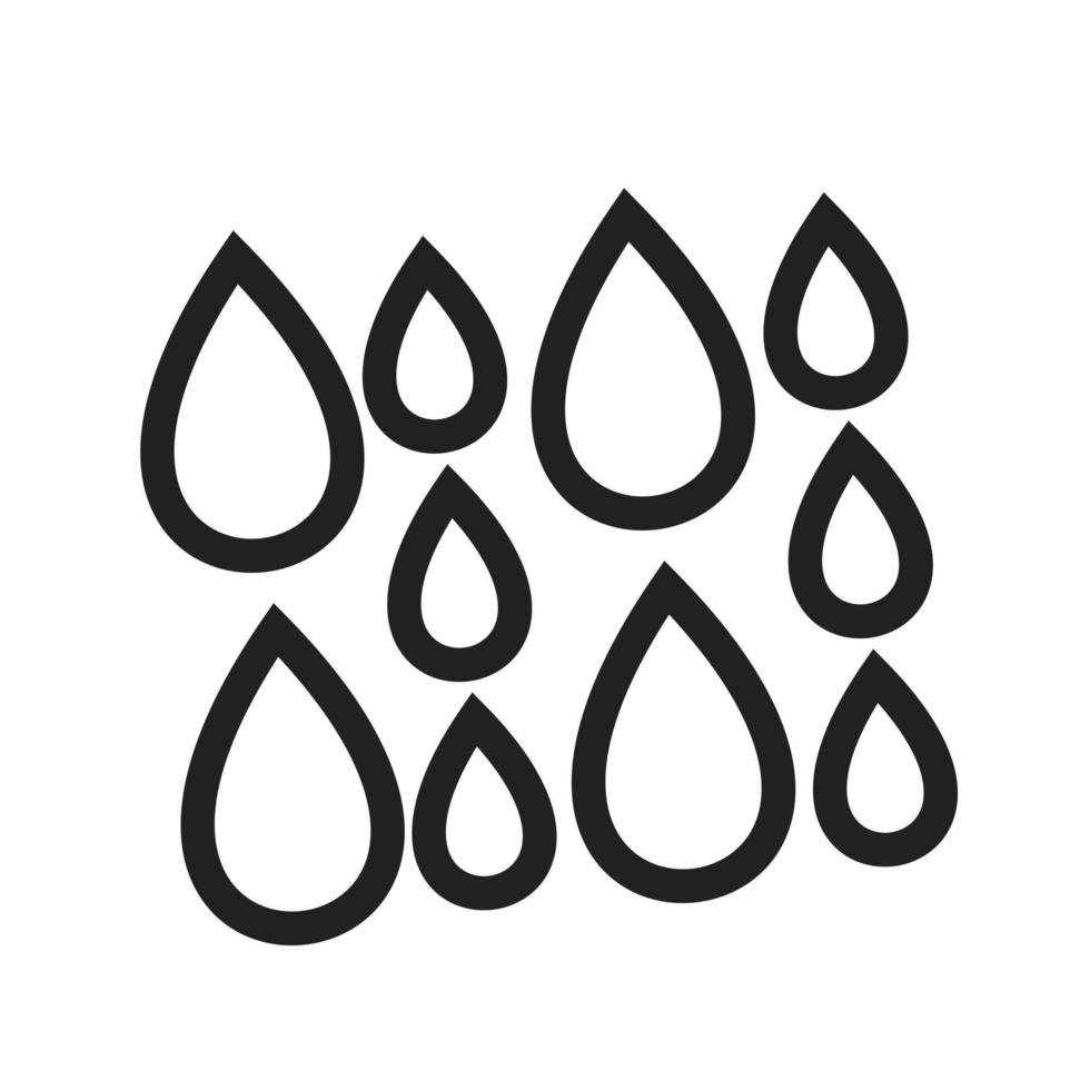 Light Rain Icon vector