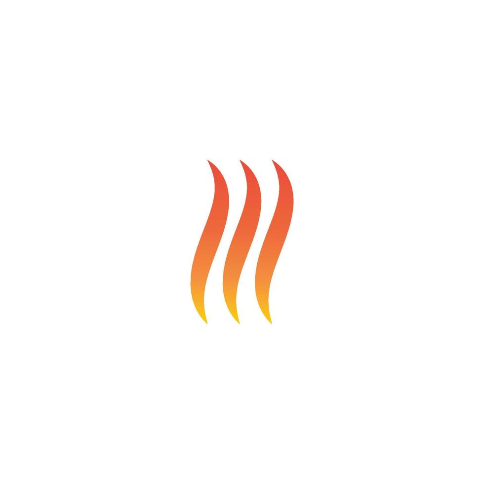 Fire flame Logo Template vector icon