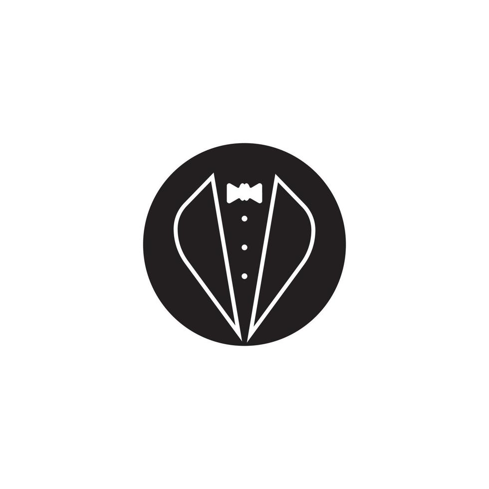 Tuxedo logo vector icon template 7560441 Vector Art at Vecteezy