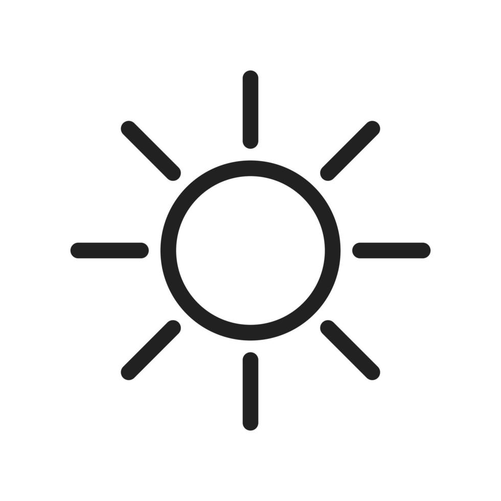 Sunny Weather Icon 7560523 Vector Art at Vecteezy