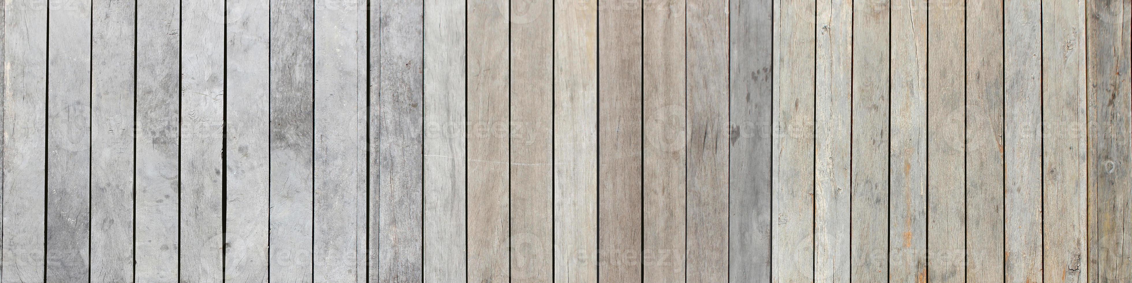 old wood plank vintage texture background. creative abstract wooden wall horizontal pattern for art design. photo