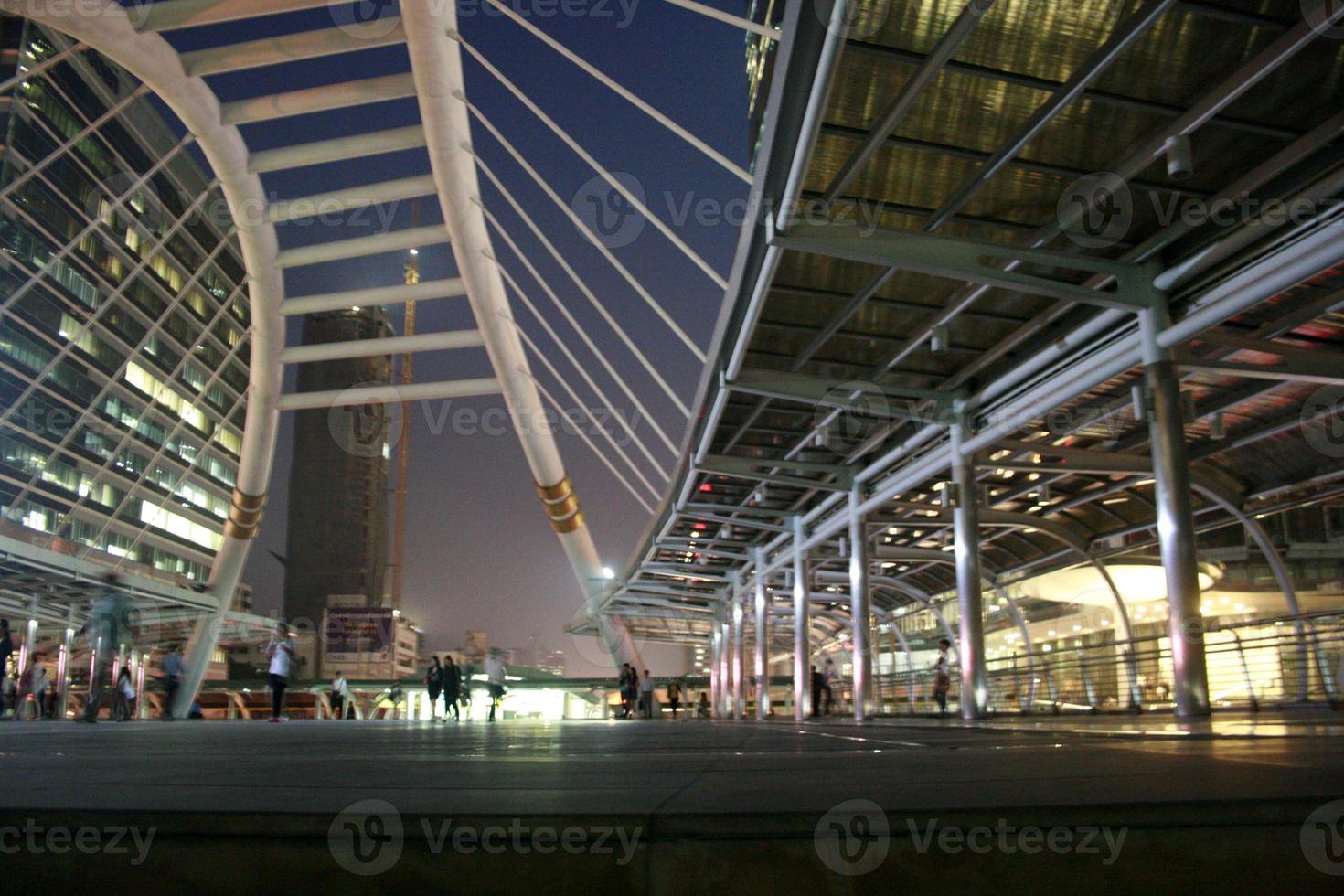 business area , buildings in the city of bangkok photo