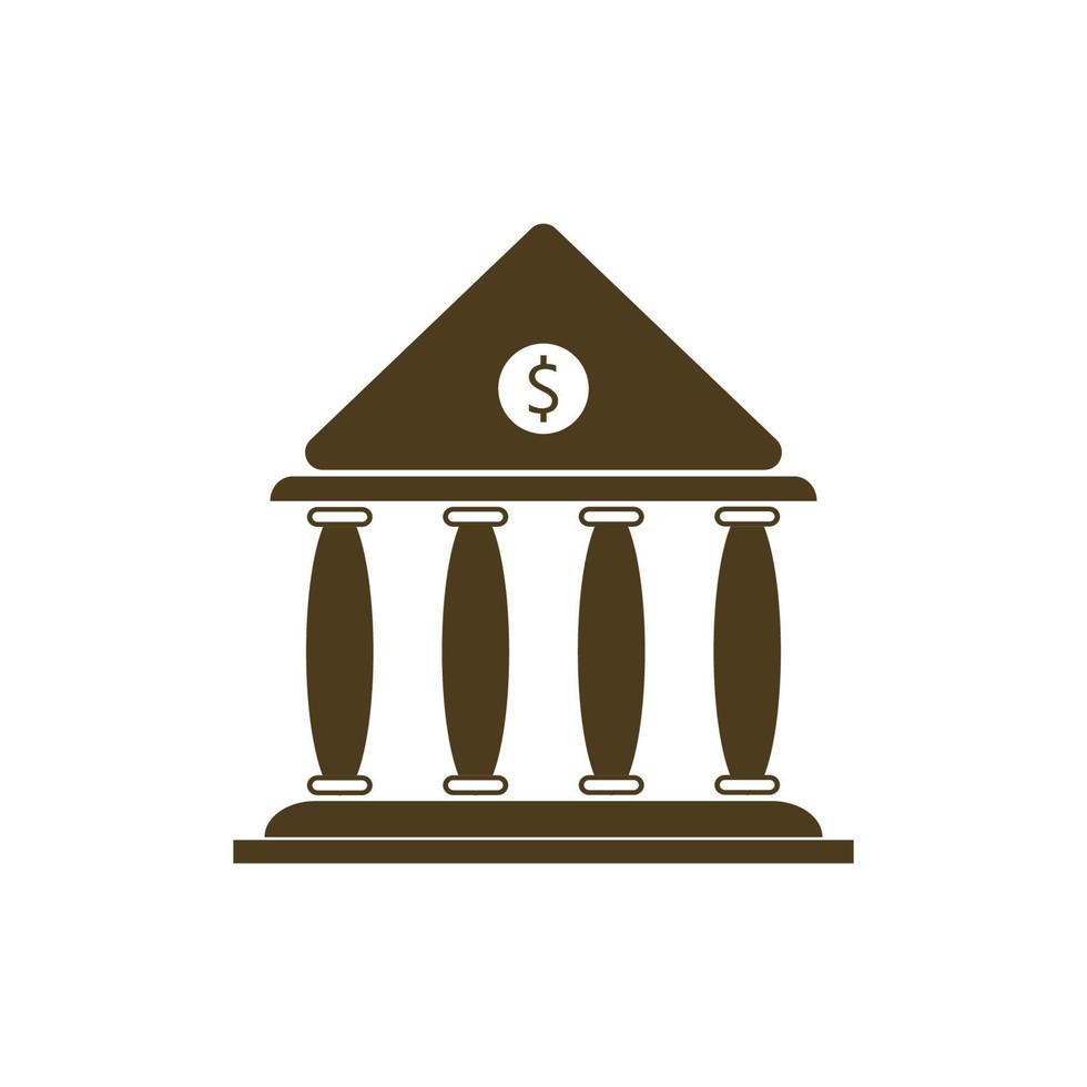 Business and finance icon bank vector illustration