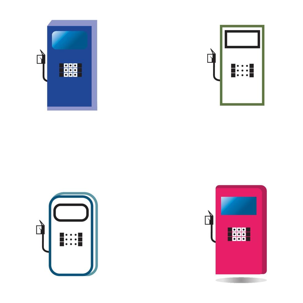 Fuel Vector Icon Template Background