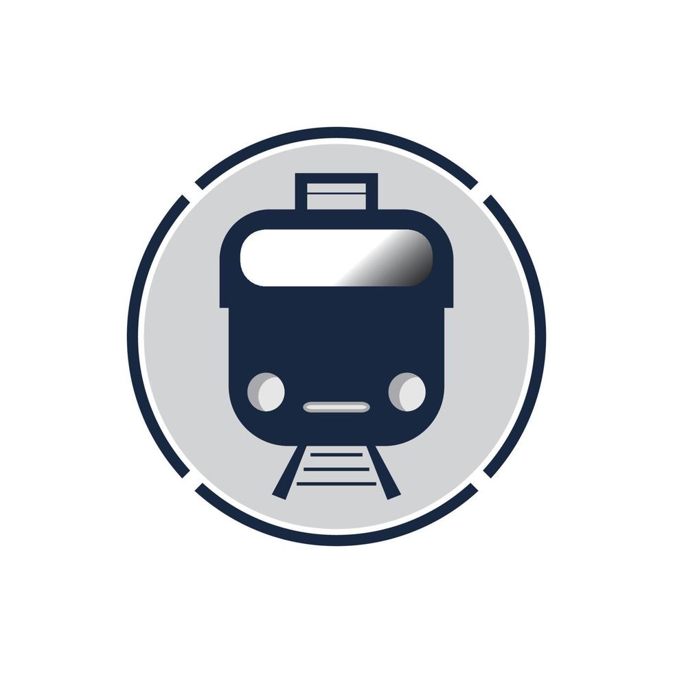 fondo de vector de icono de tren