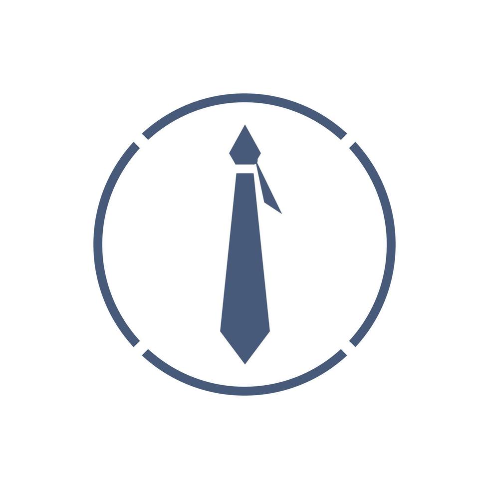 Necktie vector icon