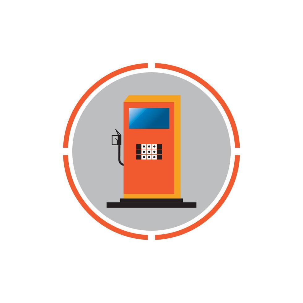 Fuel Vector Icon Template Background