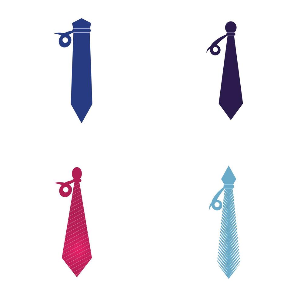 Necktie vector icon
