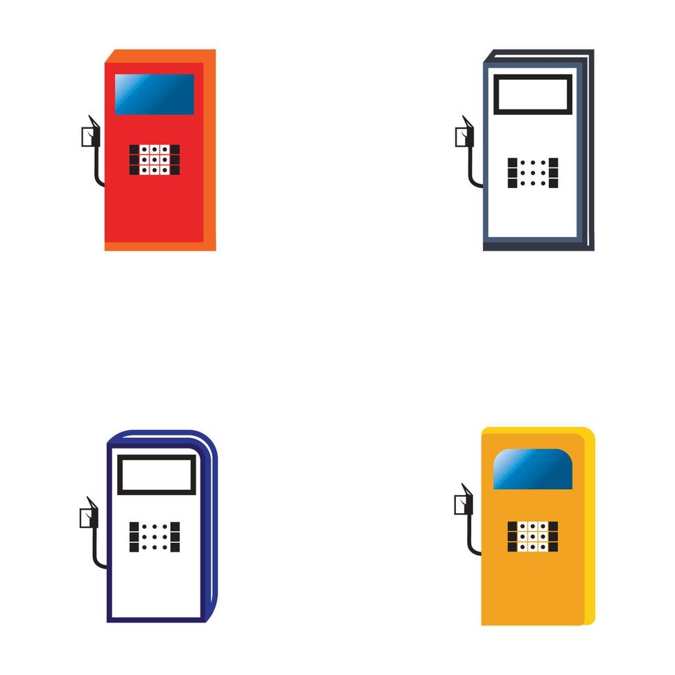 Fuel Vector Icon Template Background