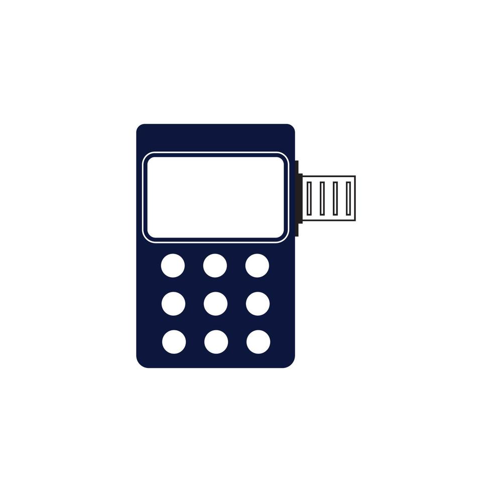 Credit card machine. ATM for money. Payment terminal illustration vector