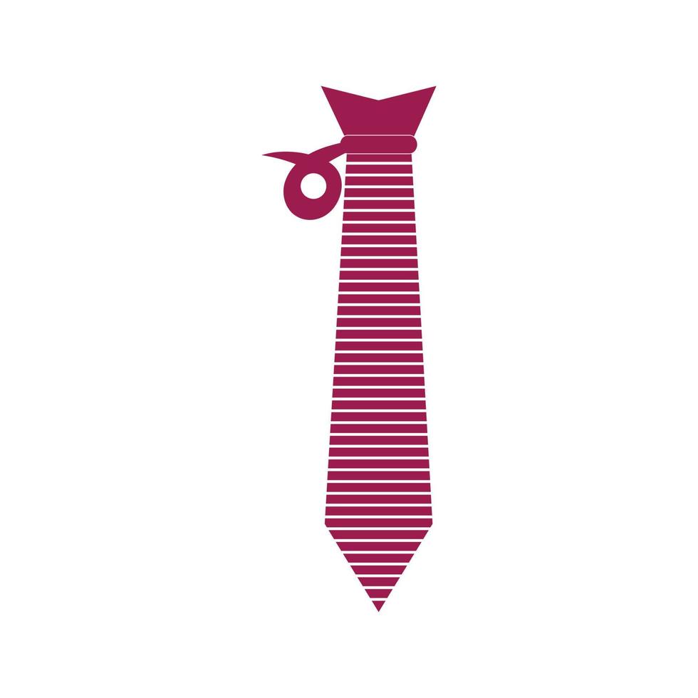 Necktie vector icon