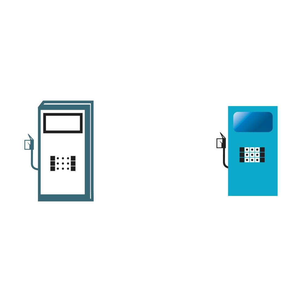 Fuel Vector Icon Template Background