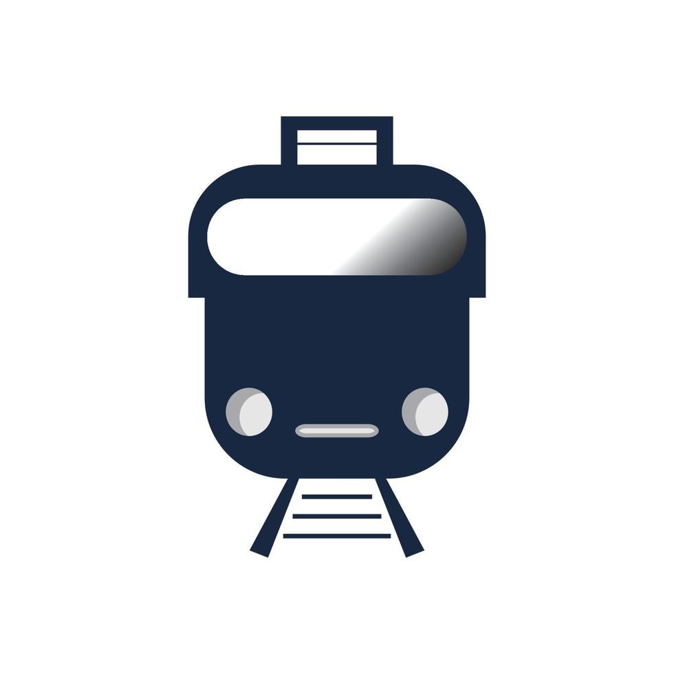 Train icon vector background