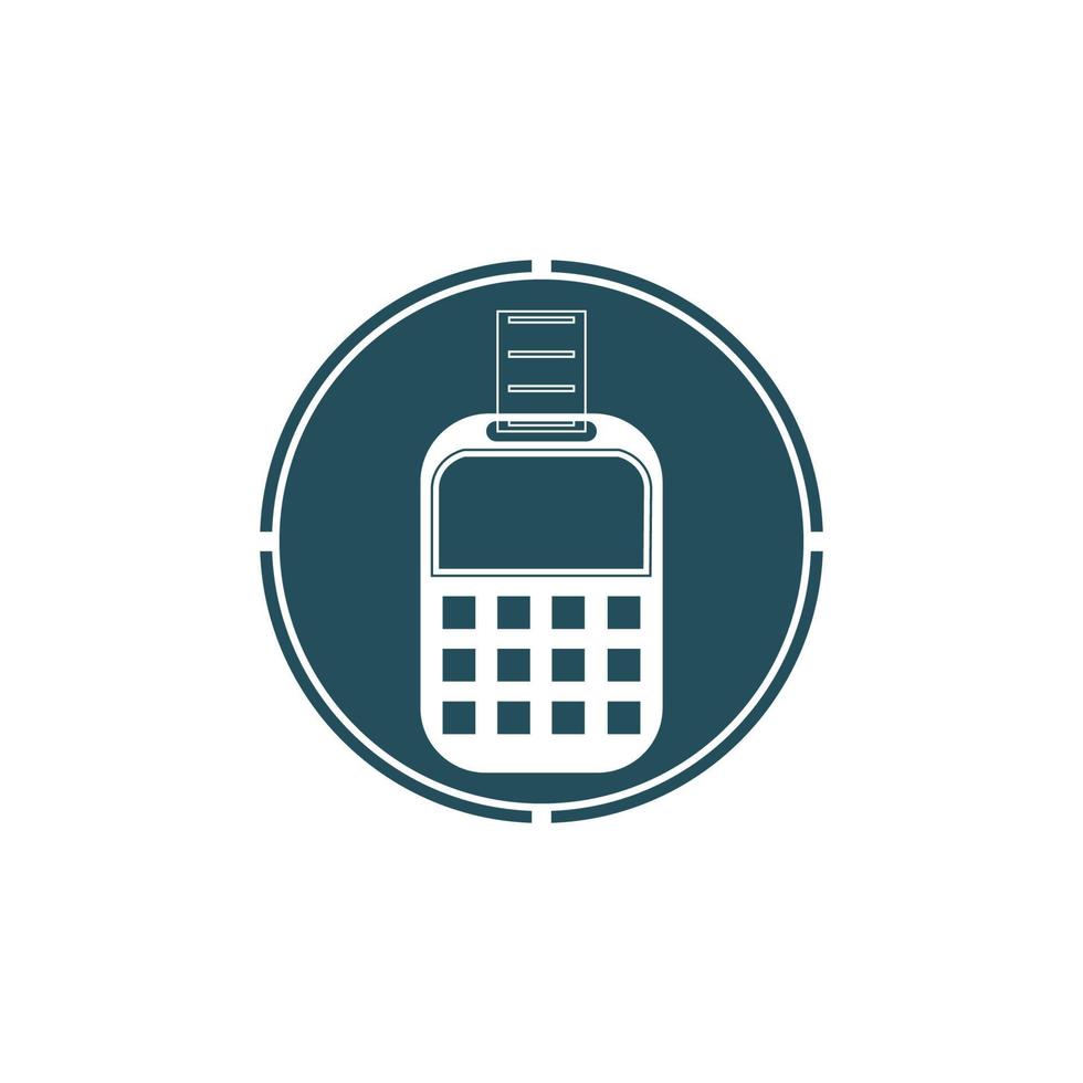 Credit card machine. ATM for money. Payment terminal illustration vector
