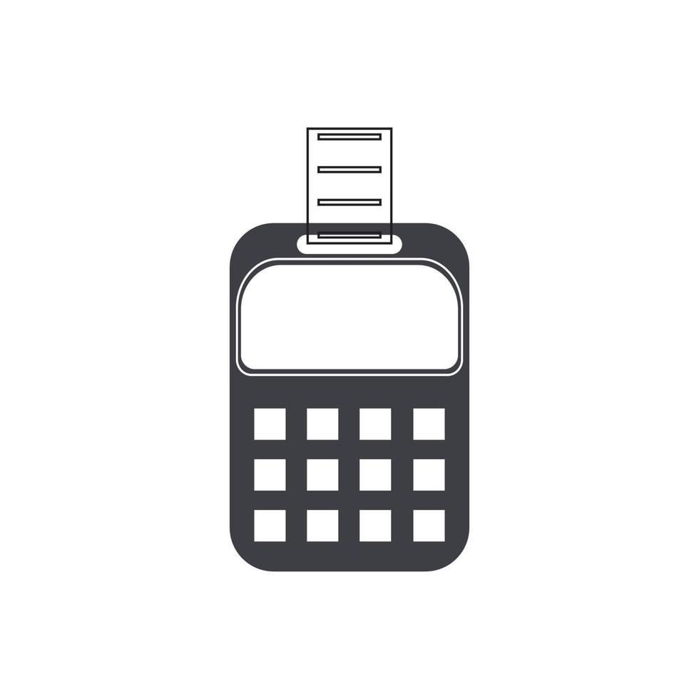 Credit card machine. ATM for money. Payment terminal illustration vector