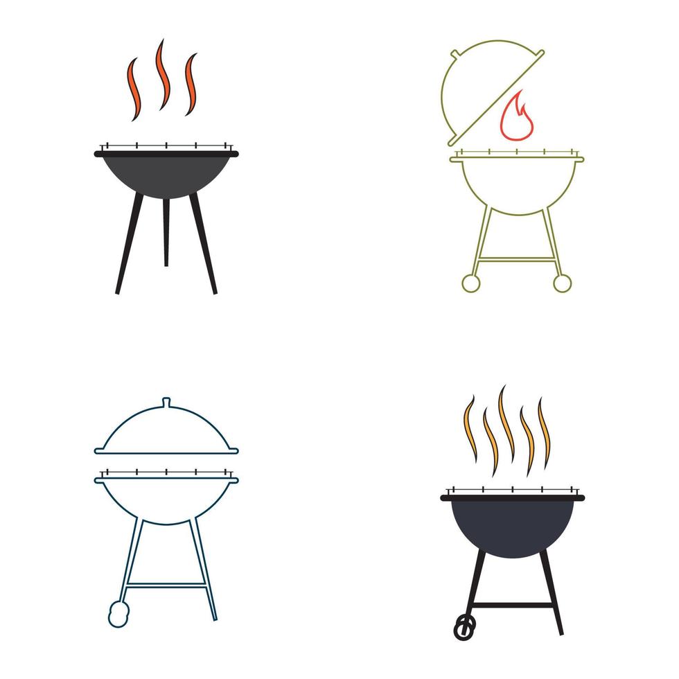 Barbecue icon vector illustration