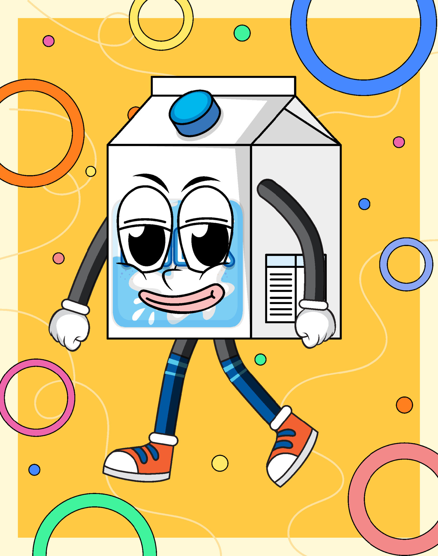 Funny milk box cartoon character 7563491 Vector Art at Vecteezy Funny milk box cartoon character 7563491 Vector Art at Vecteezy