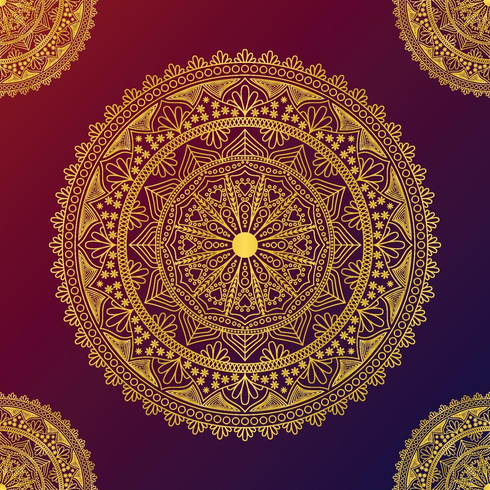 luxery mandala for islamic background, free vector, decorative, ornament vector