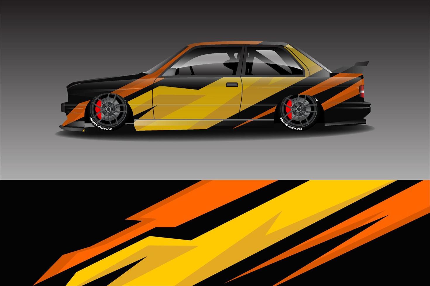 Racing Car Livery Concept cool vector