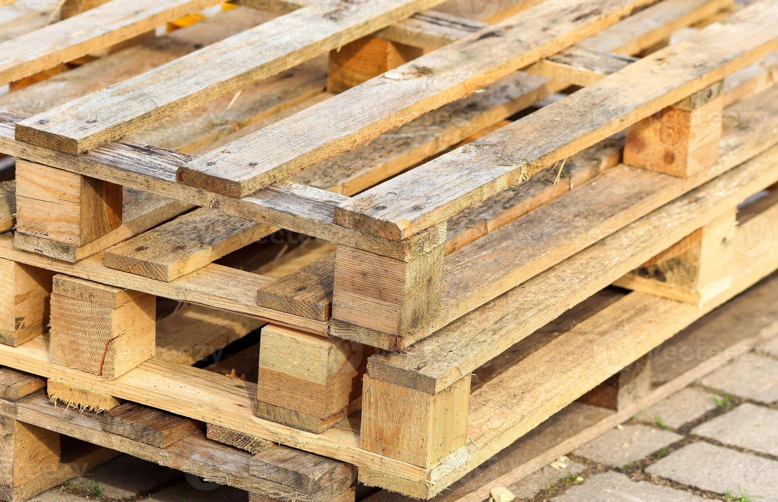 Close up view on different wood surfaces of planks logs and wooden walls in high resolution photo