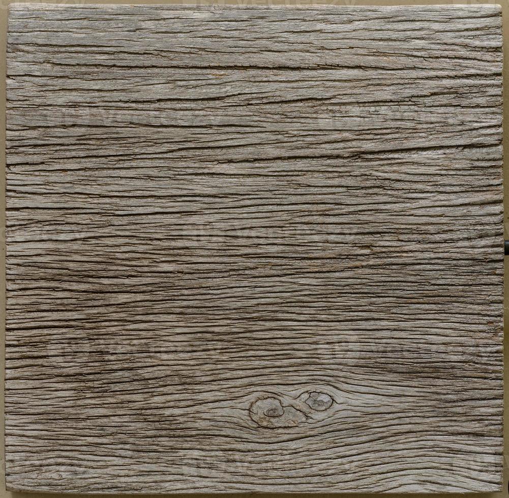background and texture of old wood table top surface photo