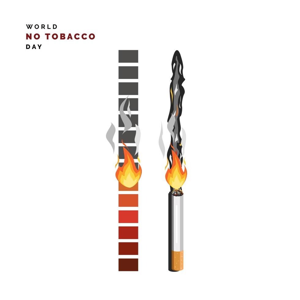 World No Tobacco Day vector