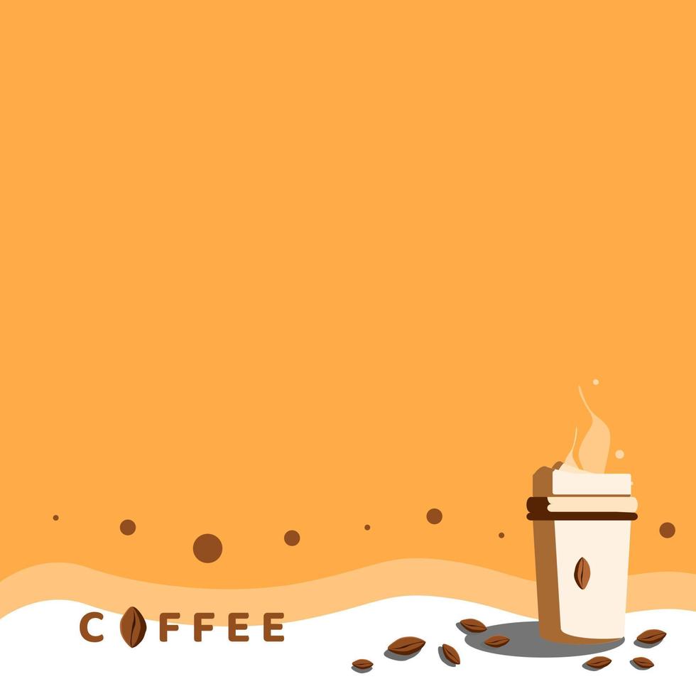 Background Drink Coffee Design Vector Illustration