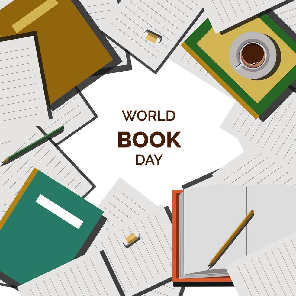 World book day vector