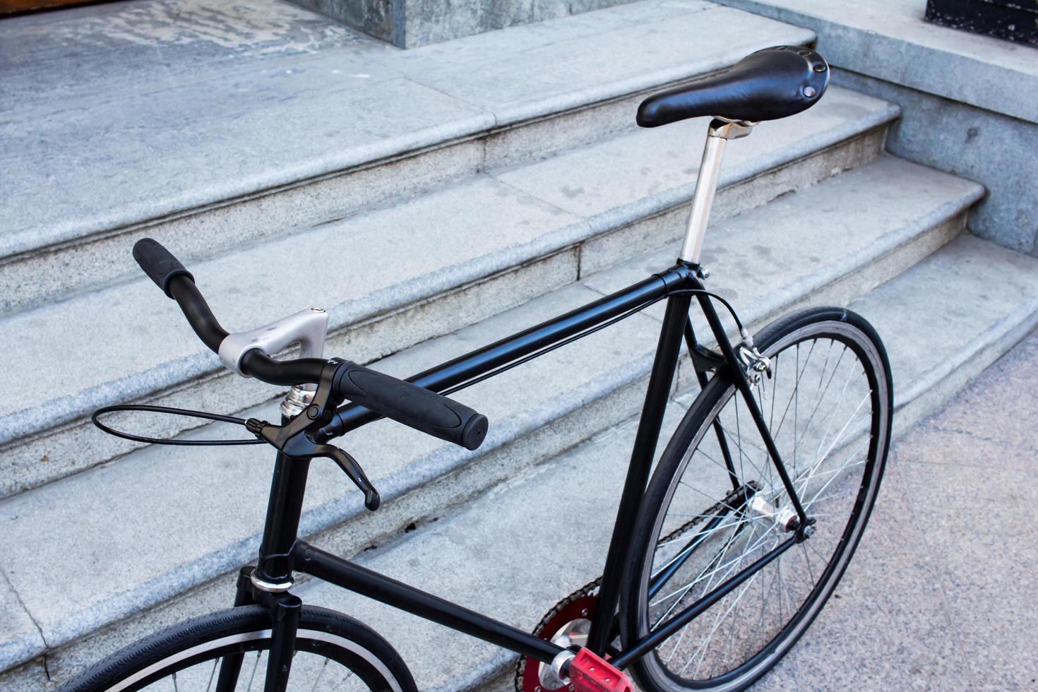 vintage single speed bicycle photo