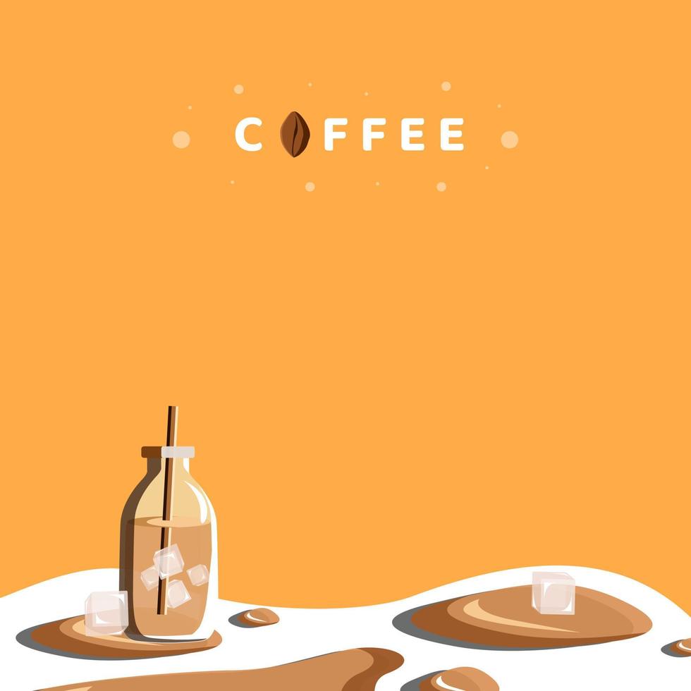 Background Drink Coffee Design Vector Illustration