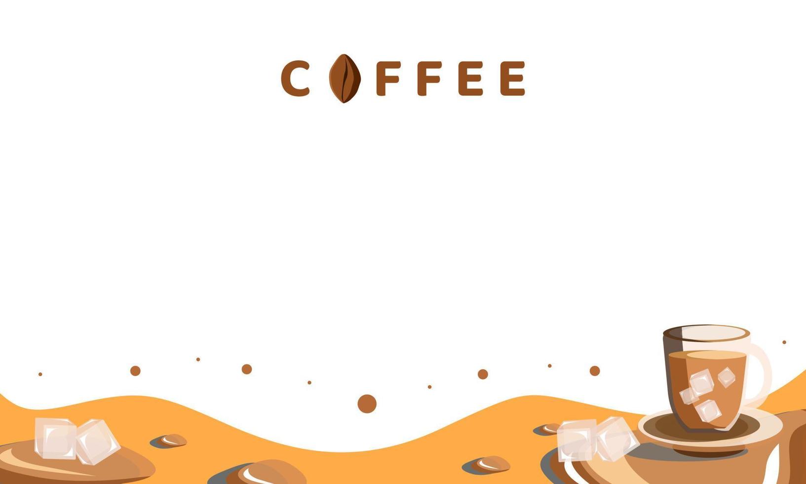 Background Drink Coffee Design Vector Illustration