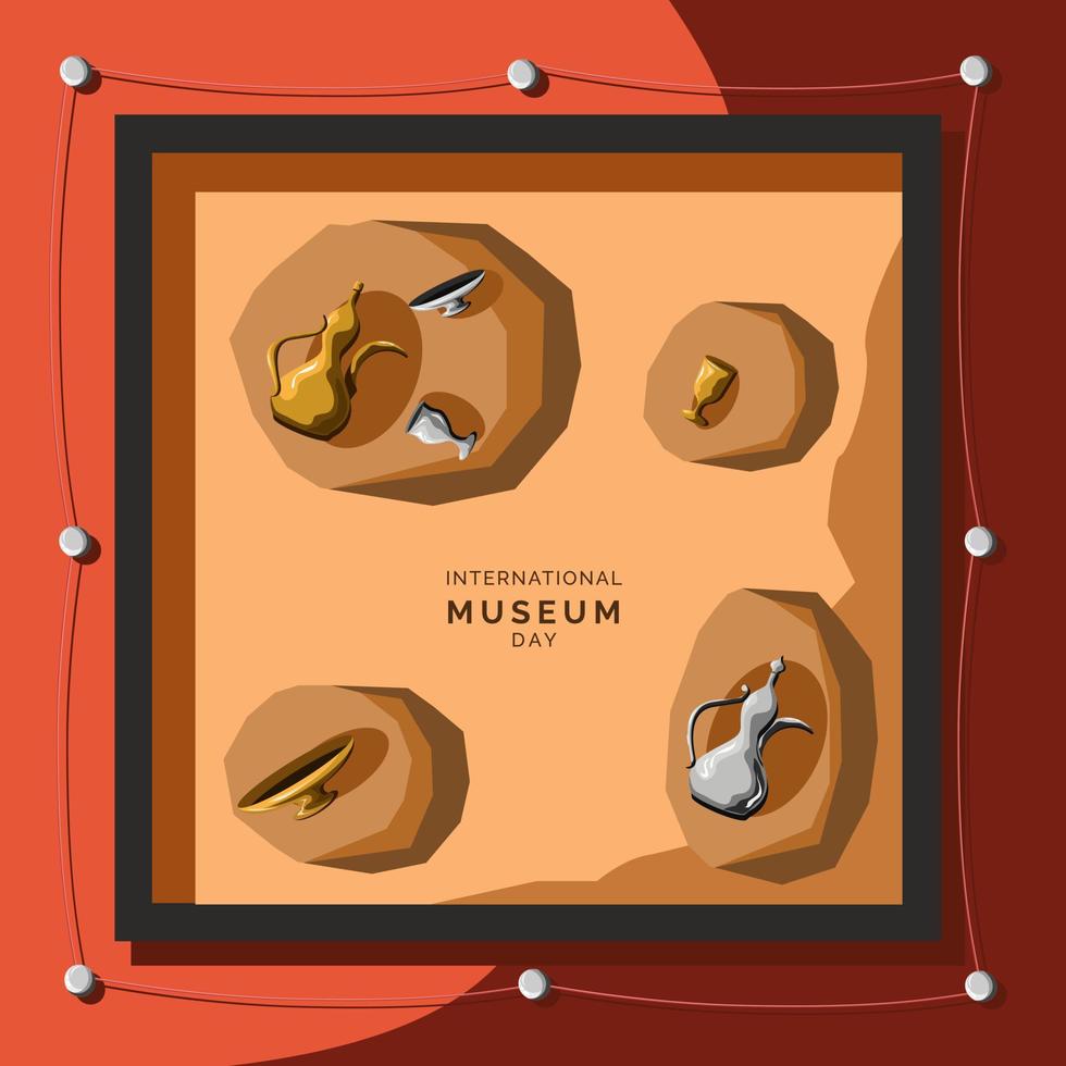 International Museum Day vector