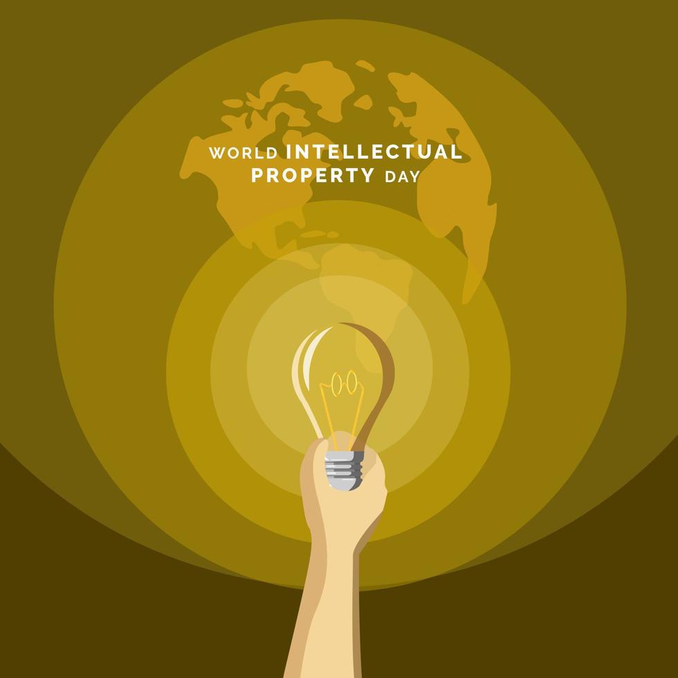 World Intellectual Property Day vector