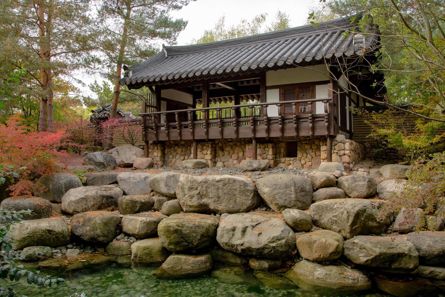 jardines del mundo berlín, jardín chino foto