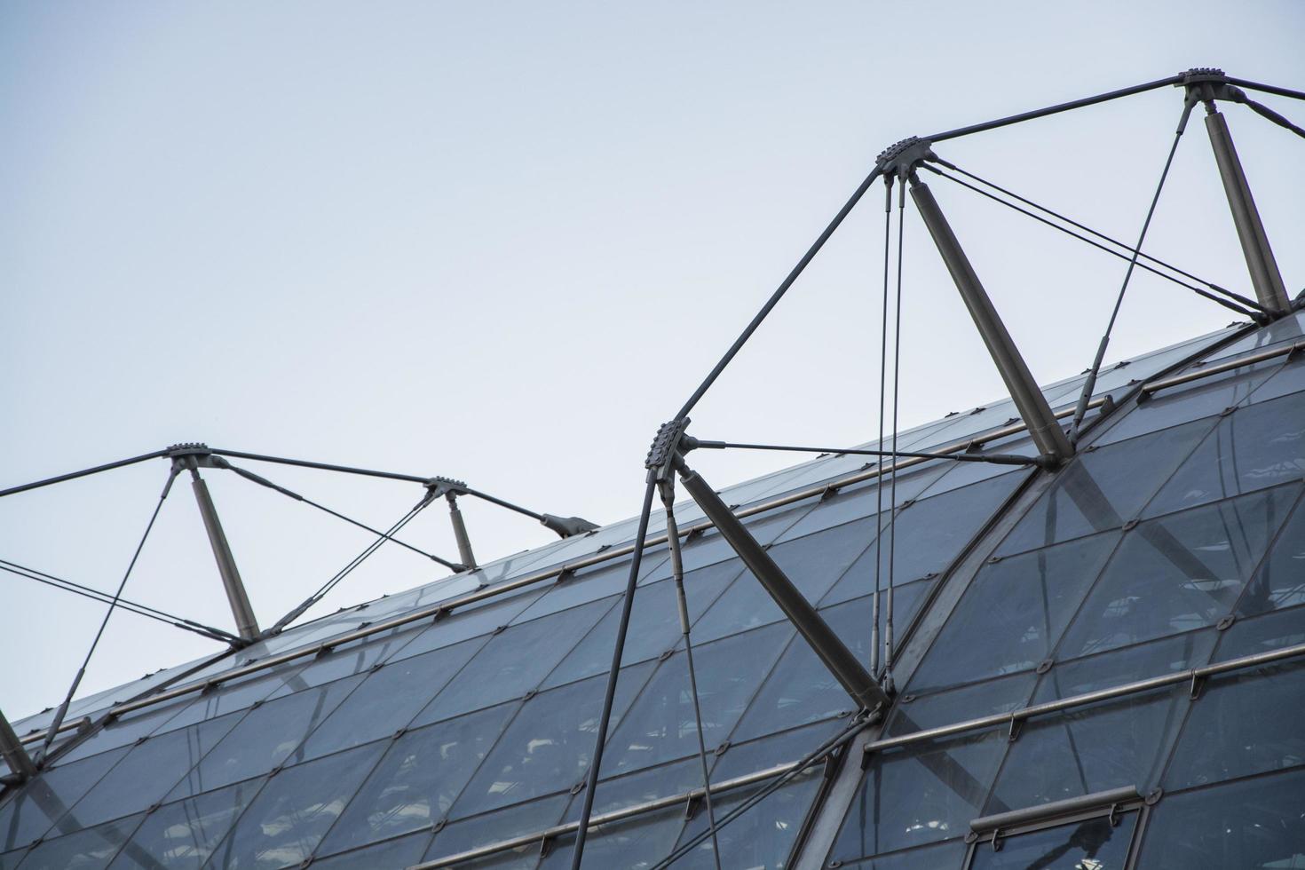 close up of modern buildings photo