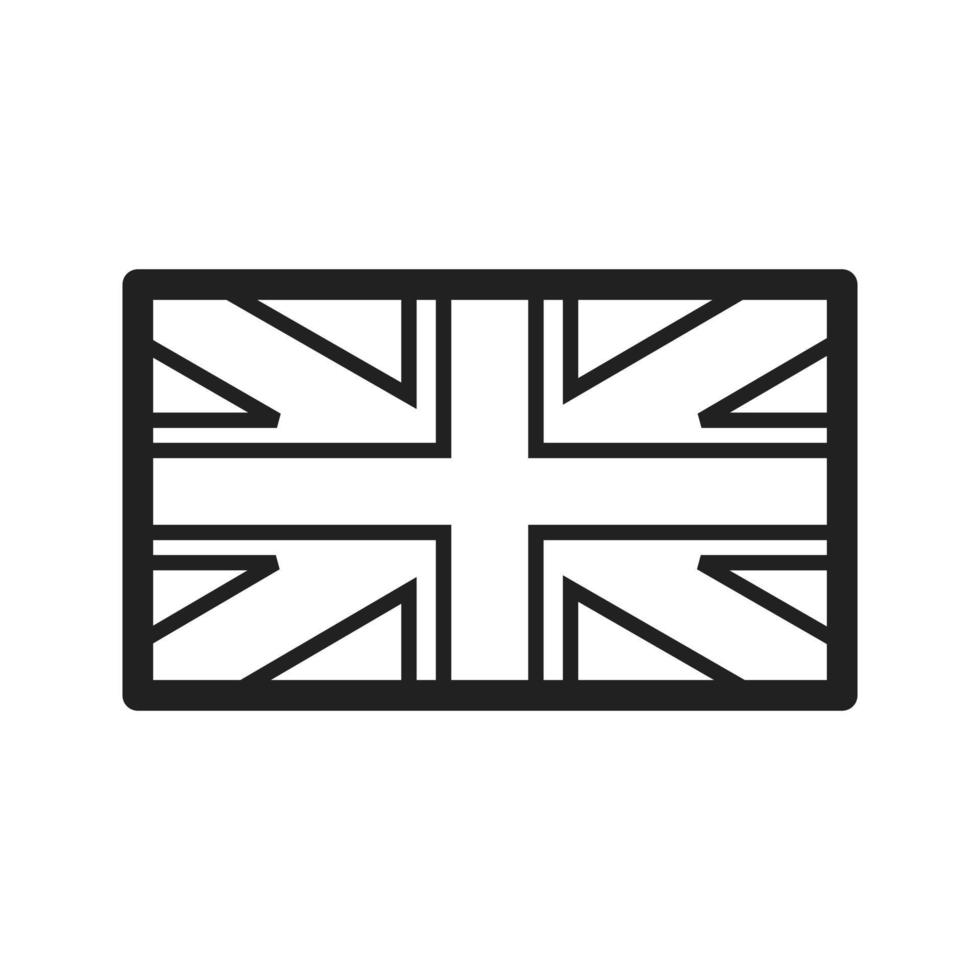 United Kingdom Line Icon vector