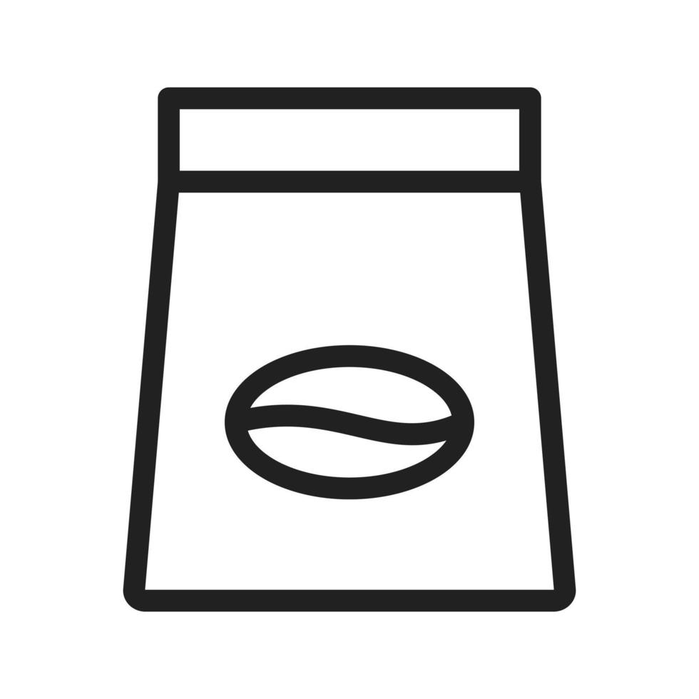 Coffee Bag Icon vector
