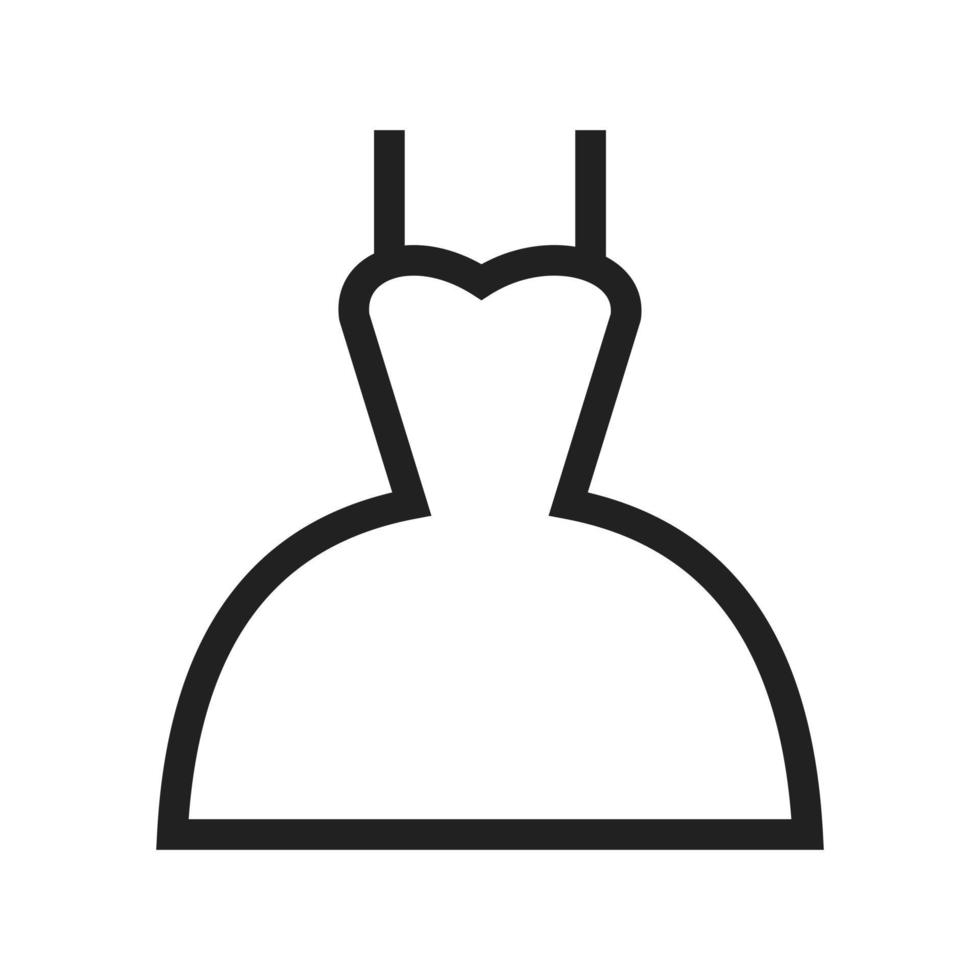 Woman's Dress Icon vector