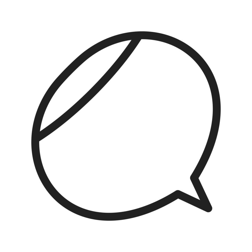 Chestnut Line Icon vector