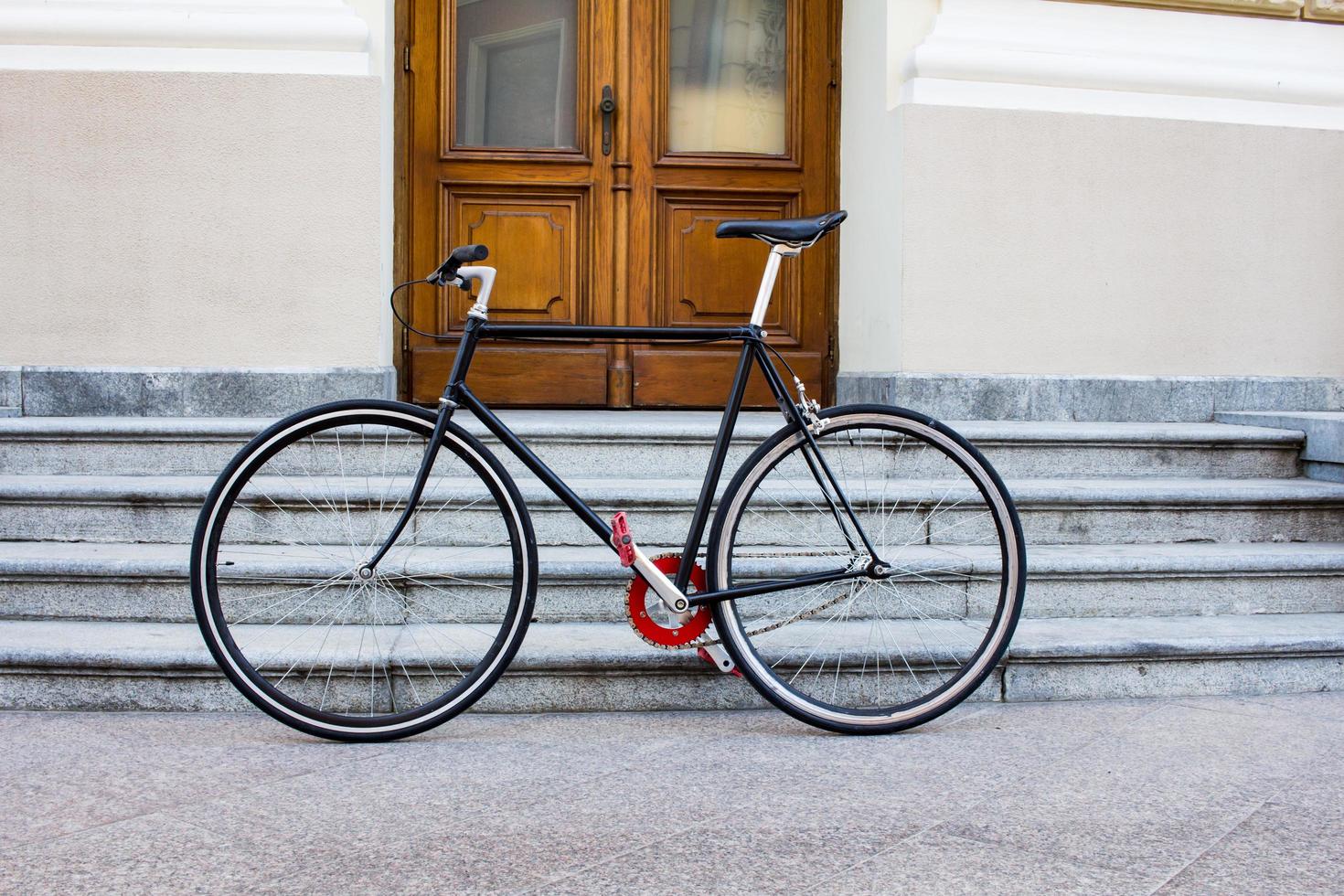 vintage single speed bicycle photo