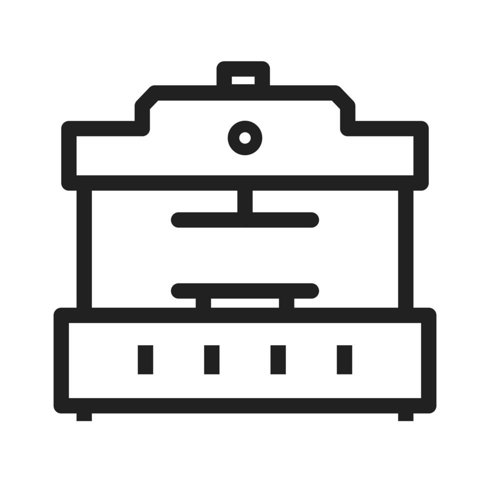 Machine Press Icon vector