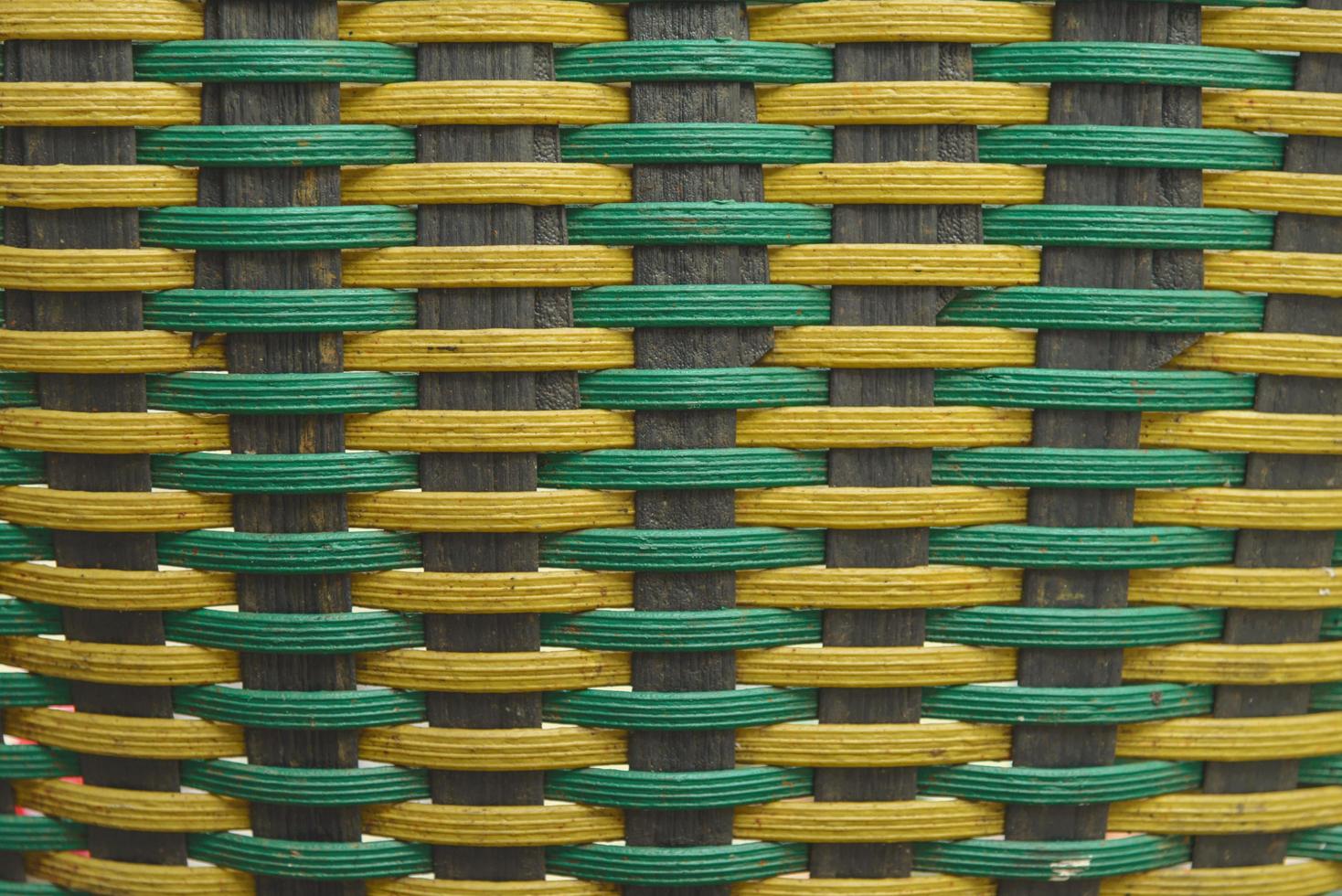 closeup of plastic basket, interlaced pattern, weaving, texure, background photo