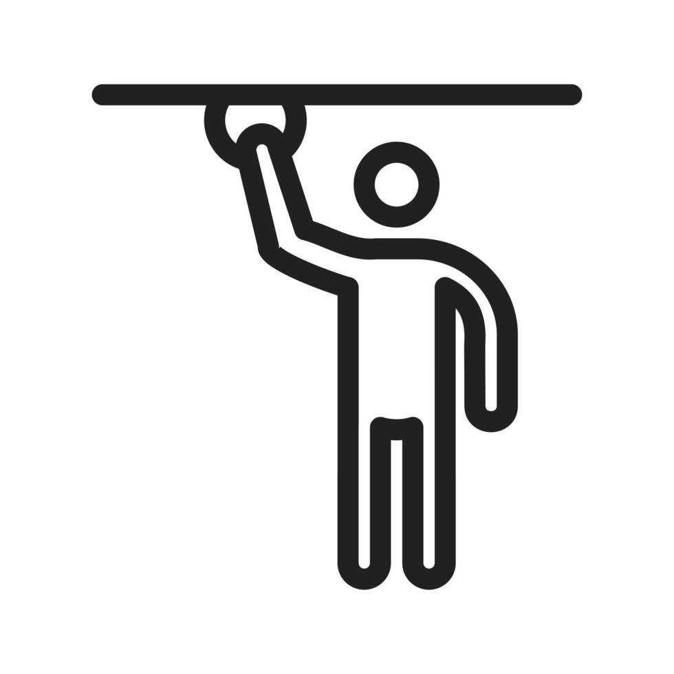 Public Transport Line Icon vector