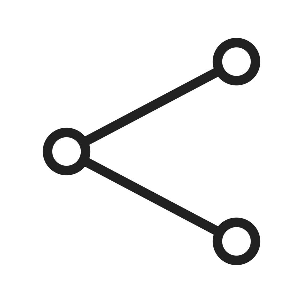 Sharing Line Icon vector