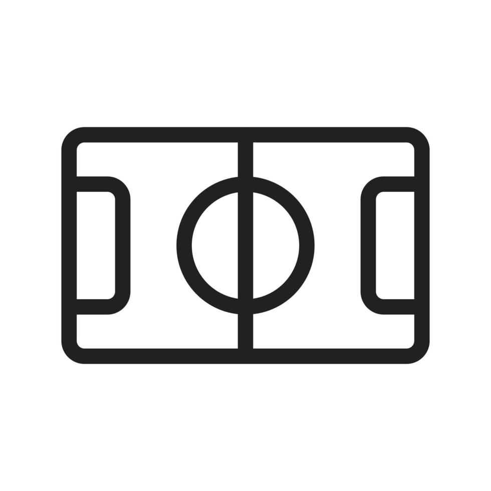 Field Line Icon vector